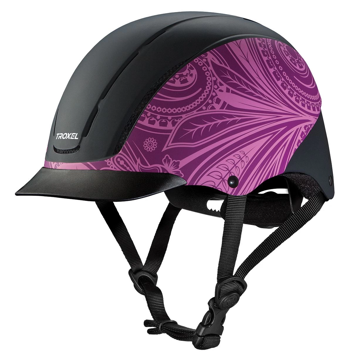 Troxel Spirit Purple Boho Helmet 3 Troxel Spirit Purple Boho Helmet