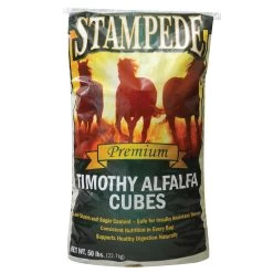 Stampede Timothy Alfalfa Cubes 50 Lb