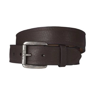Ariat Triple Stitch Mens Belt Dark Copper 3 Ariat Triple Stitch Mens Belt Dark Copper