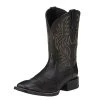 Ariat Sport Square Toe Mens Western Boot Black -Horse Care 10016292 c1105 qsy5hsgrpayqe8eh