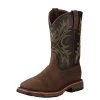 Ariat Workhog H2O Bruin Square Toe Mens Work Boot -Horse Care 10017436 c1109 konp2mwuc53bu01n
