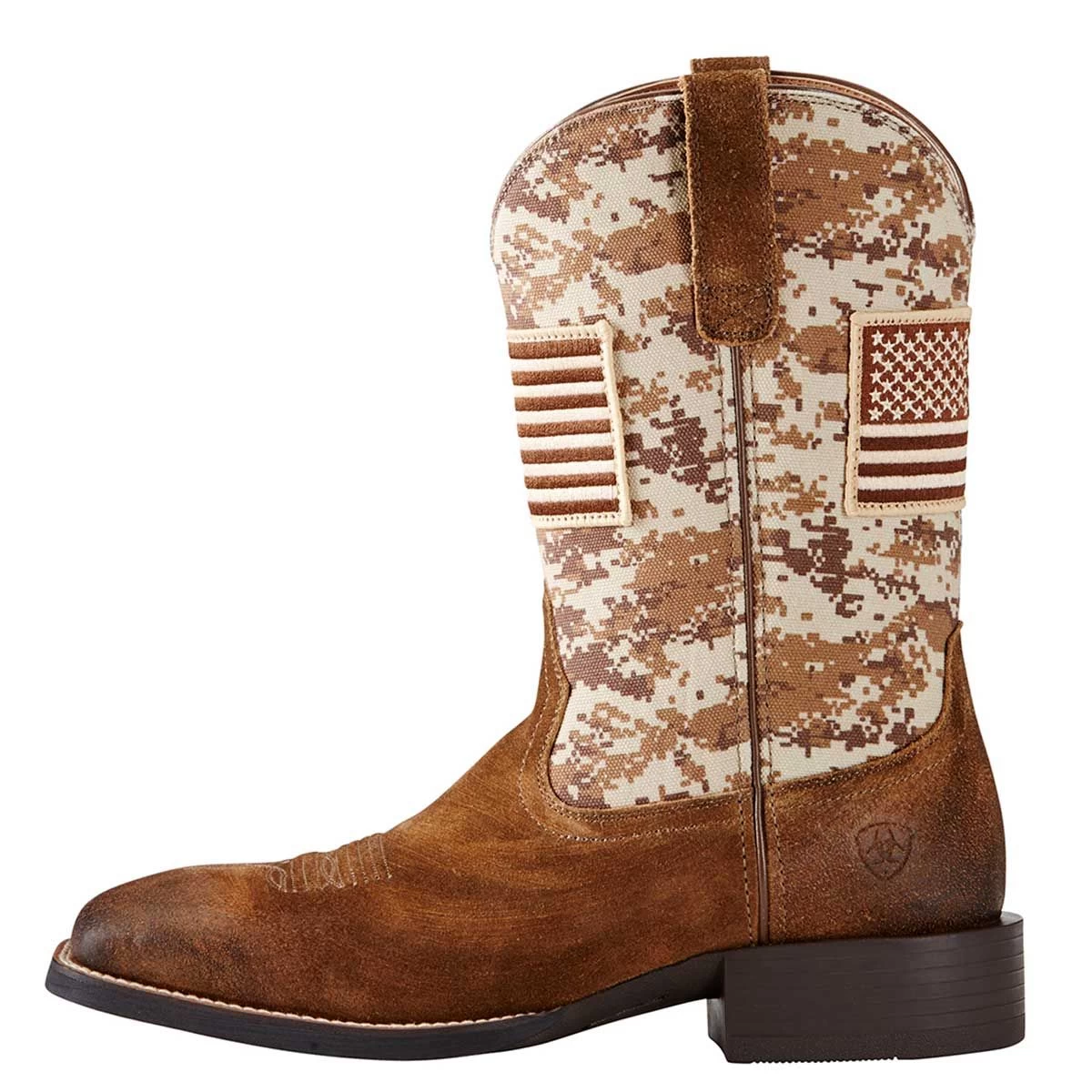 Ariat Sport Patriot Mens Sand Camo Western Boot 5 Ariat Sport Patriot Mens Sand Camo Western Boot - Image 3