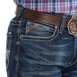 Ariat M4 Low Rise Stretch Adkins Boot Cut Mens Jeans -Horse Care 10021767 c1131 alt2 pyye4fahoafzx0np