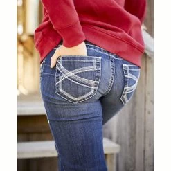 Ariat REAL Ivy Stretch Straight Leg Ladies Jean - Plus