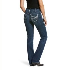 Ariat REAL Ivy Stretch Stackable Straight Leg Ladies Jean -Horse Care 10024300 c1131 alt3 7xqejtraagi1z1tm