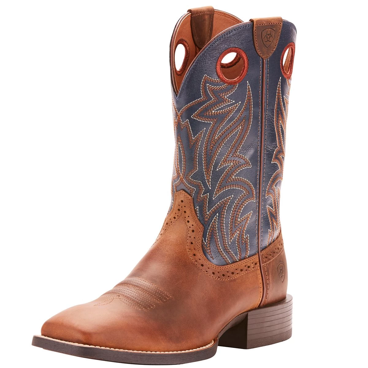 Ariat Sport Sidebet Distressed Brown Mens Western Boot 3 Ariat Sport Sidebet Distressed Brown Mens Western Boot