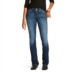 Ariat REAL Rosa Stretch Fashion Boot Cut Ladies Jean -Horse Care 10027713 c1131 alt2 n03inm4cupgbfejz