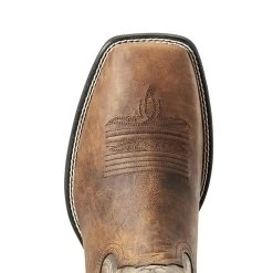 Ariat Amos Sorrel Crunch Mens Western Boot -Horse Care 10029688 c1109 alt3 swzdm8xhfht9aqtt