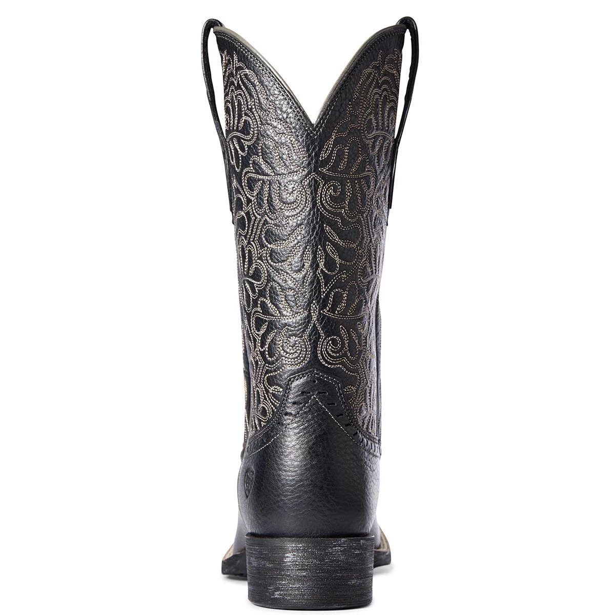 Ariat Round Up Black Deertan Remuda Ladies Western Boots 5 Ariat Round Up Black Deertan Remuda Ladies Western Boots - Image 3