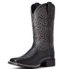 Ariat Round Up Black Deertan Remuda Ladies Western Boots -Horse Care 10034024 c1105 h8qe14tbnsr6orak