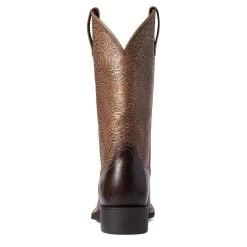 Ariat Round Up Ladies Western Boot - Arizona Brown 9 Ariat Round Up Ladies Western Boot - Arizona Brown -Horse Care 10038420 c1114 alt2 pw0wfi82gfsdj42e