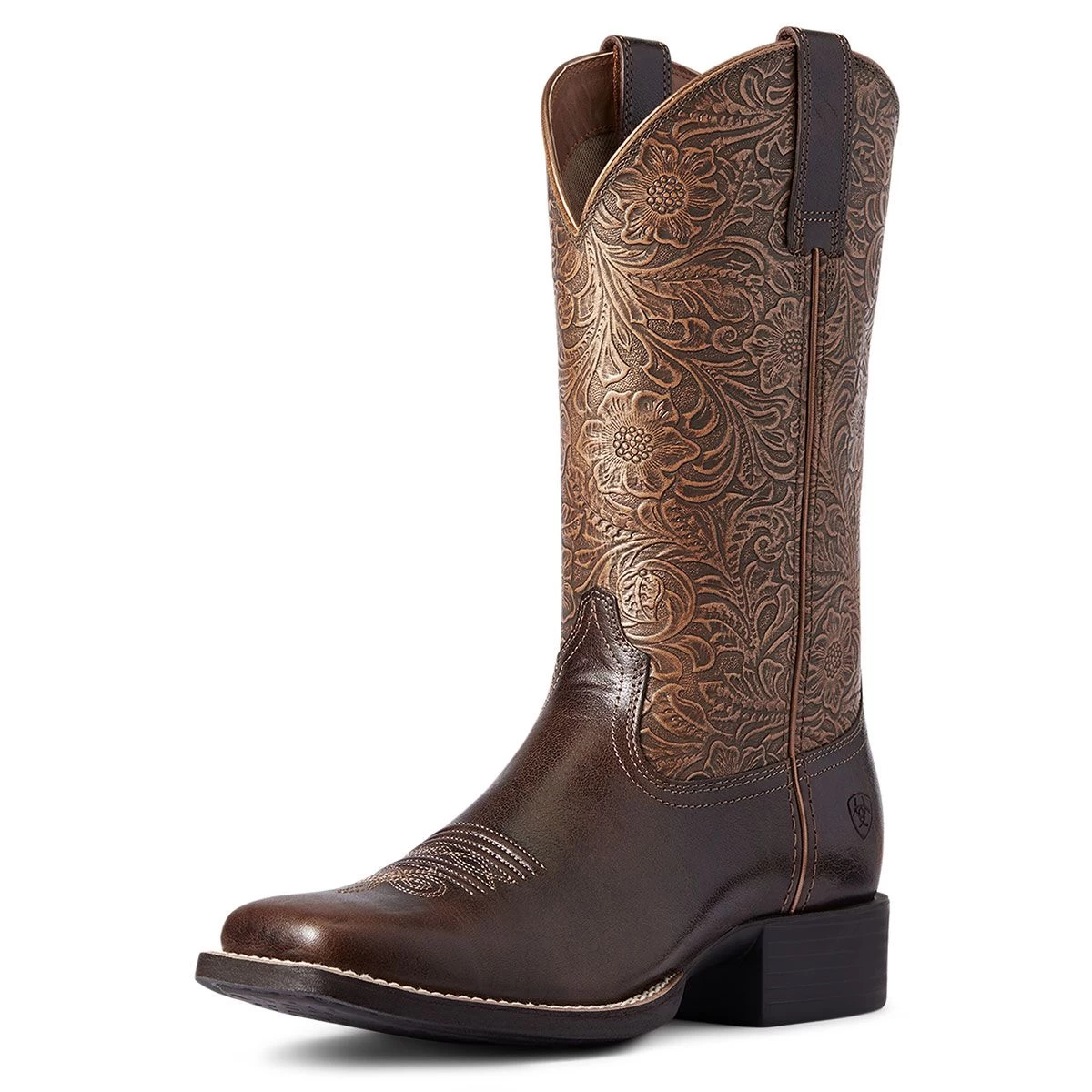 Ariat Round Up Ladies Western Boot - Arizona Brown 3 Ariat Round Up Ladies Western Boot - Arizona Brown