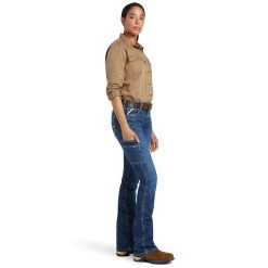 Ariat Rebar Riveter Straight Leg Ladies Jeans -Horse Care 10039142 c1131 alt5 0pysvwvkoqzwvo5t