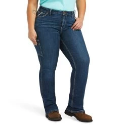 Ariat Rebar Riveter Straight Leg Ladies Jeans - Plus Size