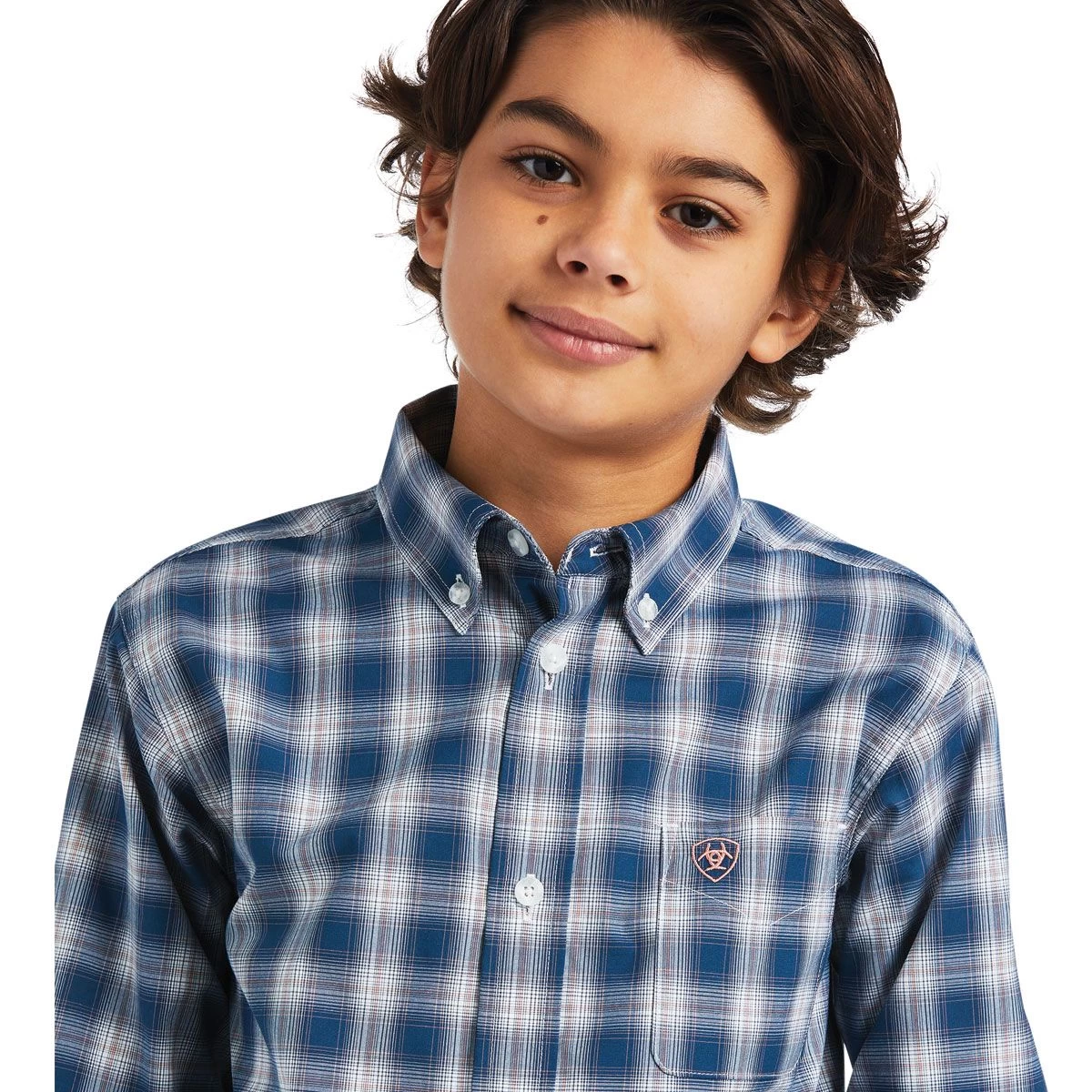 Ariat Pro Series Boys Western Shirt- Taj 4 Ariat Pro Series Boys Western Shirt- Taj - Image 2