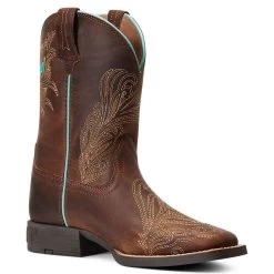 Ariat Bright Eyes II Youth Western Boot - Hat Box Brown -Horse Care 10040257 c1144 alt3 d8jp5j3xjt4rzii1