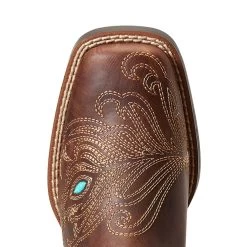 Ariat Bright Eyes II Youth Western Boot - Hat Box Brown -Horse Care 10040257 c1144 alt4 ievqdudce3yxdzst