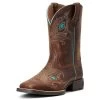 Ariat Bright Eyes II Youth Western Boot - Hat Box Brown 1 Ariat Bright Eyes II Youth Western Boot - Hat Box Brown -Horse Care 10040257 c1144 kczebaszocvr7f8i