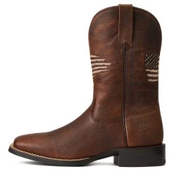 Ariat Sport All Country Mens Western Boot- Cliff Brown 9 Ariat Sport All Country Mens Western Boot- Cliff Brown -Horse Care 10040275 c1109 alt1 49lsshgtr3b7btr7