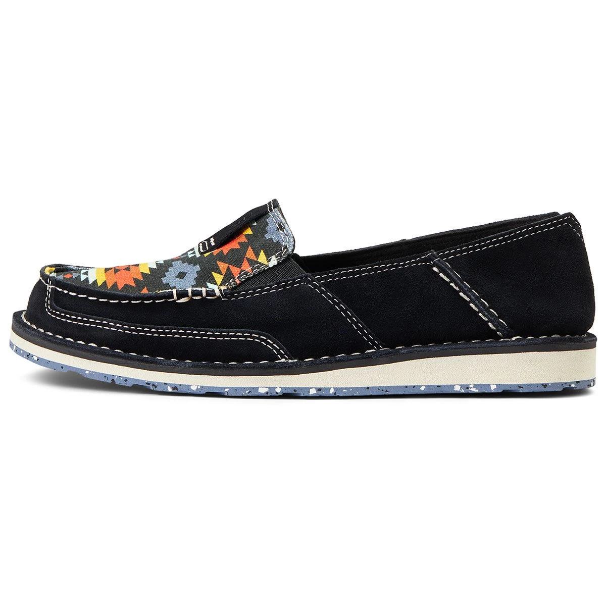 Ariat Deepest Aztec Ladies Cruiser - Black Suede 5 Ariat Deepest Aztec Ladies Cruiser - Black Suede - Image 3