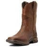 Ariat Anthem Patriot Youth Western Boot- Distressed Brown -Horse Care 10040366 c1144 uyrx9a316yl8fqos