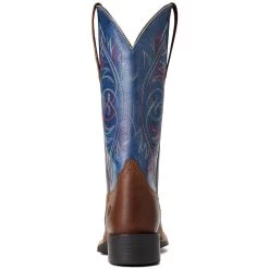 Ariat Round Up Stretchfit Ladies Western Boot- Metallic Navy -Horse Care 10040422 c1109 alt2 hqlzv4fo5tlxlyb8