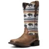 Ariat Circuit Savanna Ladies Western Boot- Buffalo Print -Horse Care 10040423 c1175 m8qdlbpgiqzyu3ai