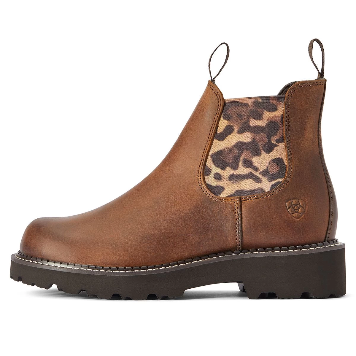 Ariat Fatbaby Leopard Twin Gore Ladies Jodhpur Boot 4 Ariat Fatbaby Leopard Twin Gore Ladies Jodhpur Boot - Image 2
