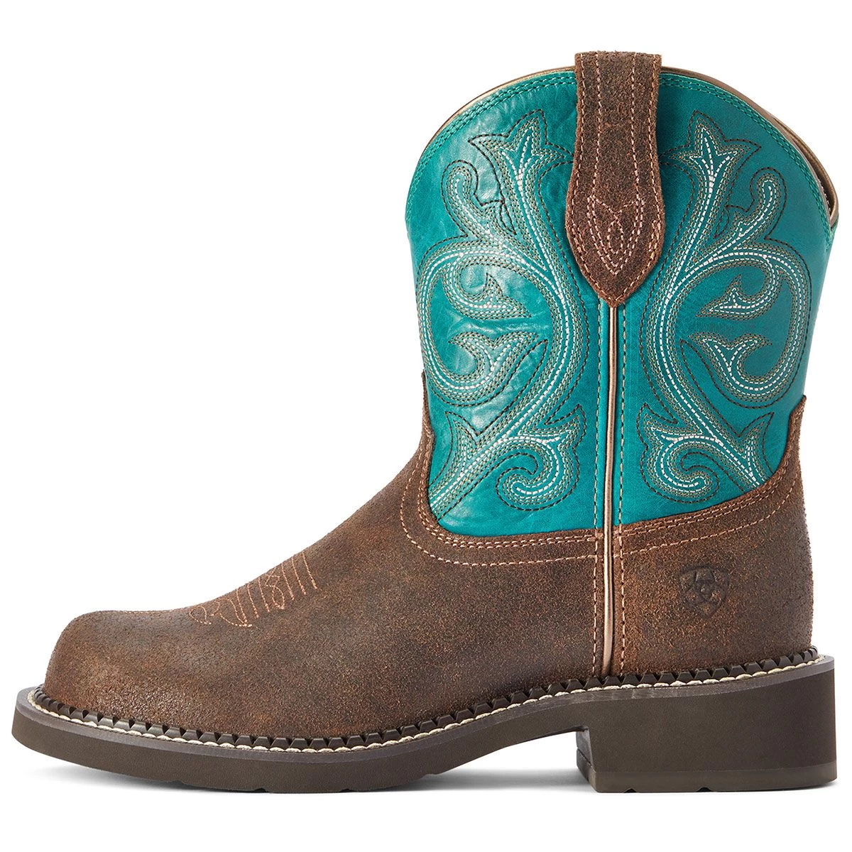 Ariat Fatbaby Heritage Ladies Western Boot - Shamrock 4 Ariat Fatbaby Heritage Ladies Western Boot - Shamrock - Image 2