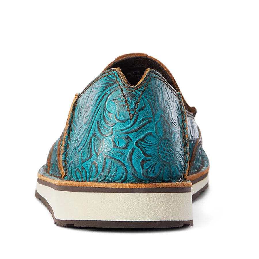 Ariat Cruiser Ladies Casual Shoe - Brushed Turquoise Floral 6 Ariat Cruiser Ladies Casual Shoe - Brushed Turquoise Floral - Image 4