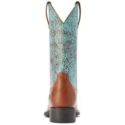 Ariat Round Up Wide Square Toe Ladies Western Boot -Horse Care 10042534 c1169 alt2 8yuacu369wbyui9w