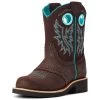 Ariat Fatbaby Cowgirl Youth Western Boot - Royal Chocolate -Horse Care 10042537 c1114 mkghdmydjnjbrbib