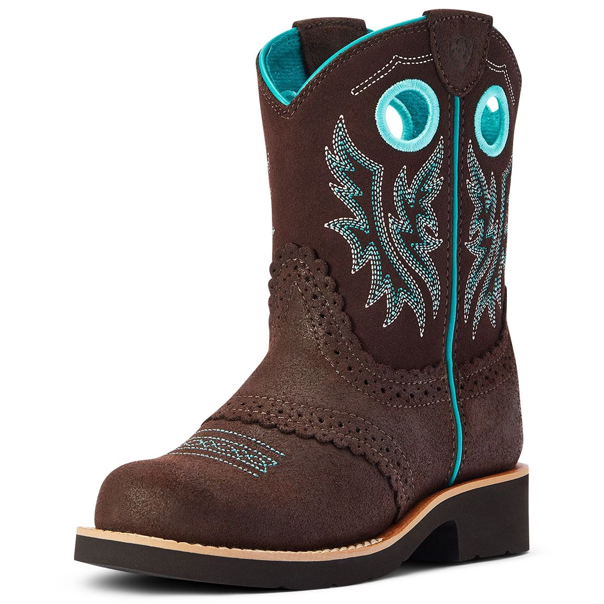 Ariat Fatbaby Cowgirl Youth Western Boot - Royal Chocolate 3 Ariat Fatbaby Cowgirl Youth Western Boot - Royal Chocolate