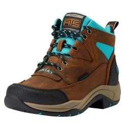 Ariat Terrain H2O Ladies Endurance Riding Shoe - Turquoise