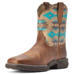 Ariat Anthem Shortie Savanna Ladies Western Boot - Aztec