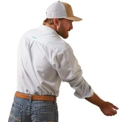 Ariat Kaine Classic Fit Mens Western Shirt -Horse Care 10043637 c1172 alt3 qmo3cdoxrd0uegzv