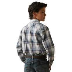 Ariat Haston Retro Snap Boys Western Shirt -Horse Care 10043717 c1131 alt2 9lzjh9rxnqfkdxd3