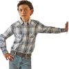 Ariat Haston Retro Snap Boys Western Shirt -Horse Care 10043717 c1131 eqoepvhrqv57k8p9