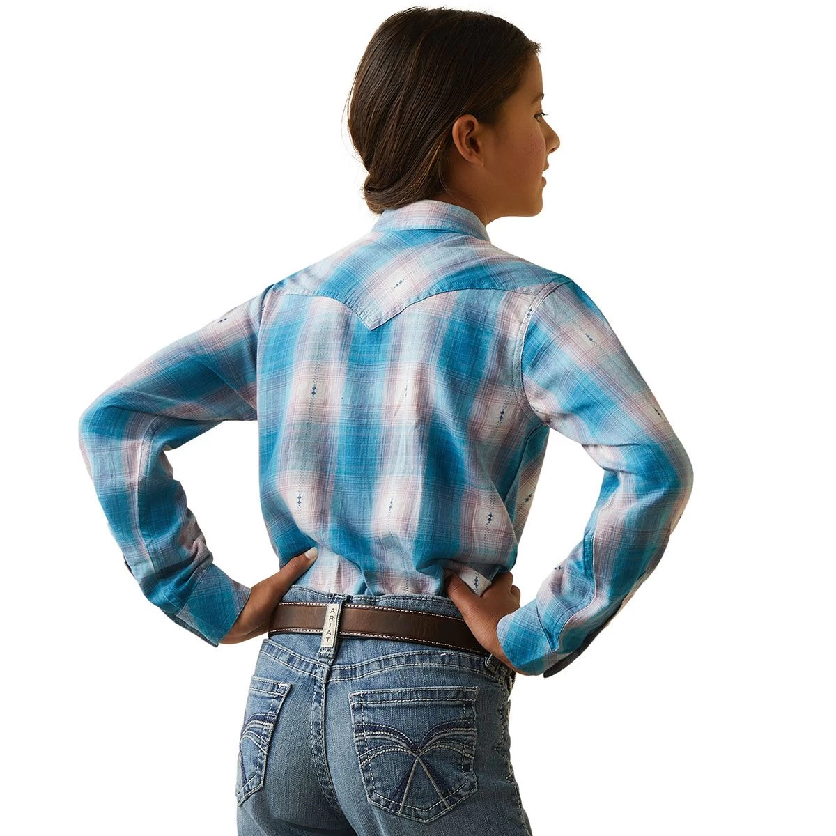 Ariat Idabel Snap Girls Western Shirt 5 Ariat Idabel Snap Girls Western Shirt - Image 3
