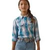 Ariat Idabel Snap Girls Western Shirt