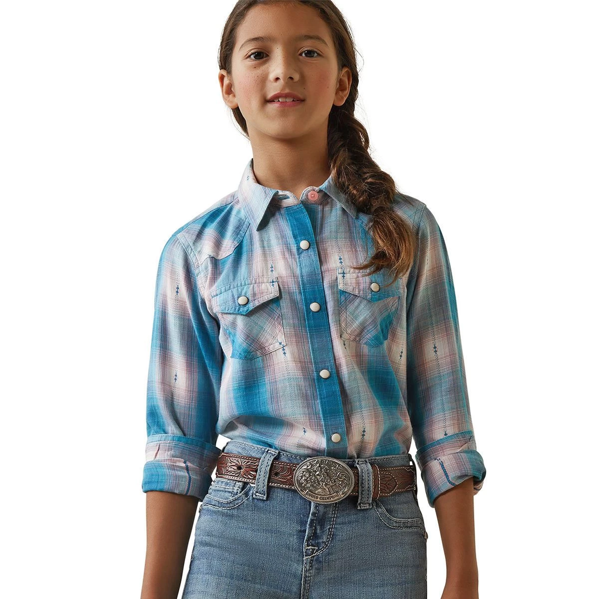 Ariat Idabel Snap Girls Western Shirt 3 Ariat Idabel Snap Girls Western Shirt