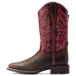 Ariat Round Up Back Zip Ladies Western Boot - Raspberry -Horse Care 10044433 c1110 alt3 2mkxigtsqochzj0v
