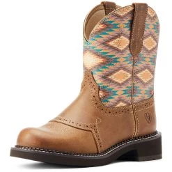 Ariat Fatbaby Heritage Farrah Ladies Western Boot - Aztec