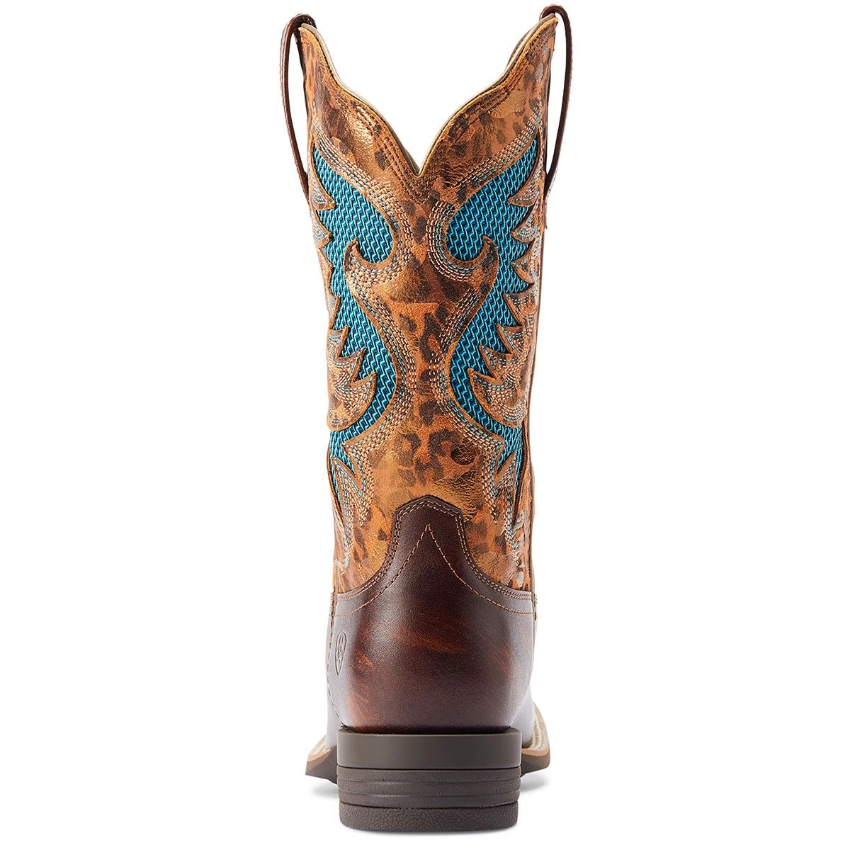 Ariat Pinto Venttek 360 Ladies Western Boot - Gold Leopard 5 Ariat Pinto Venttek 360 Ladies Western Boot - Gold Leopard - Image 3