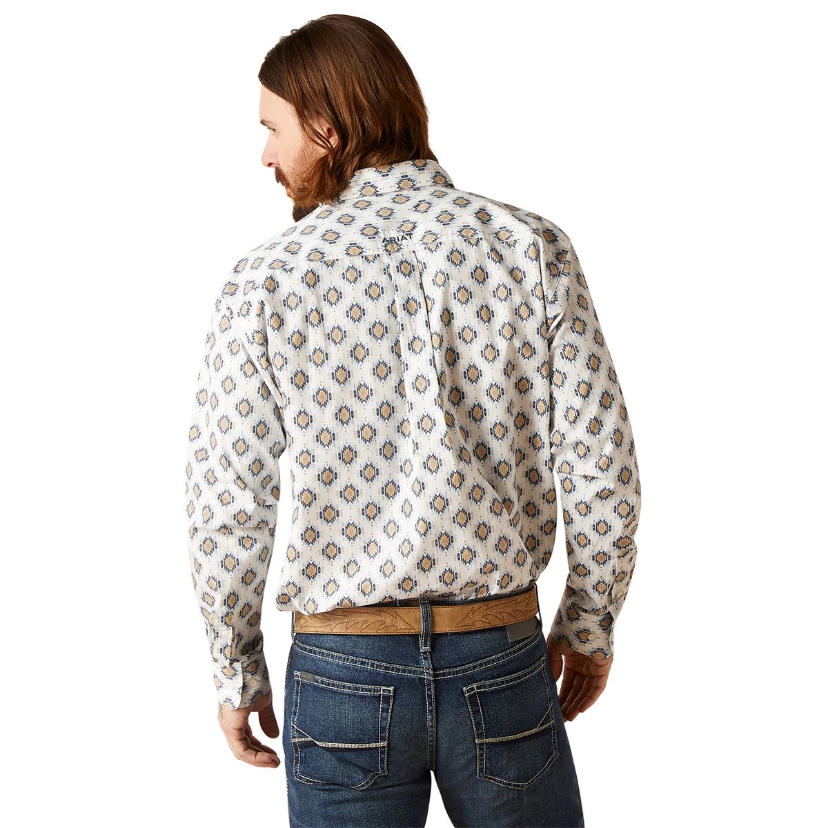 Ariat Team Warner Long Sleeve Mens Western Shirt 4 Ariat Team Warner Long Sleeve Mens Western Shirt - Image 2