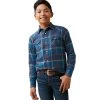 Ariat Harland Retro Long Sleeve Boys Western Shirt 2 Ariat Harland Retro Long Sleeve Boys Western Shirt -Horse Care 10046437 c1307 ka2mwfyaz58e8wtv