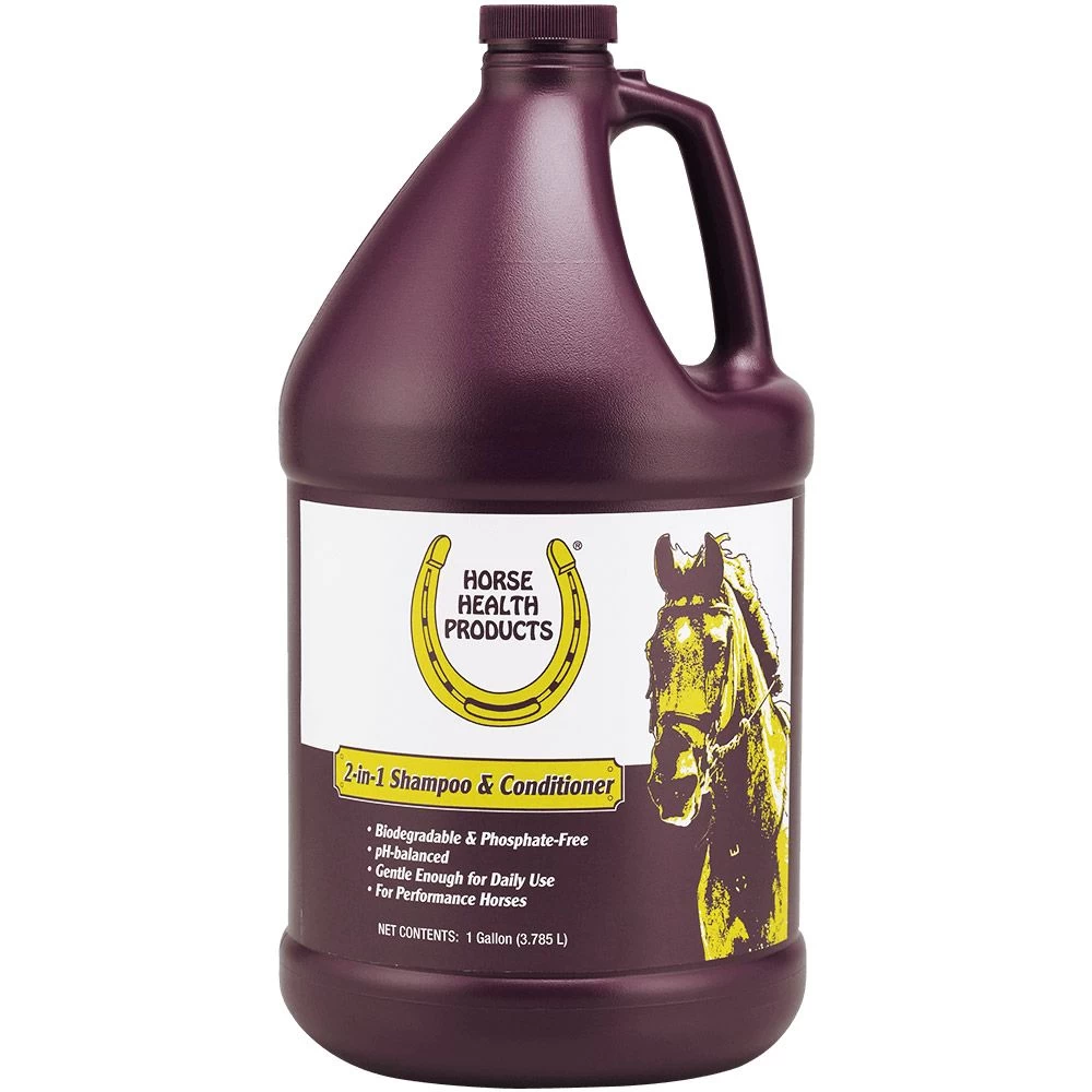 Horse Health 2-in-1 Shampoo And Conditioner Gallon 3 Horse Health 2-in-1 Shampoo And Conditioner Gallon