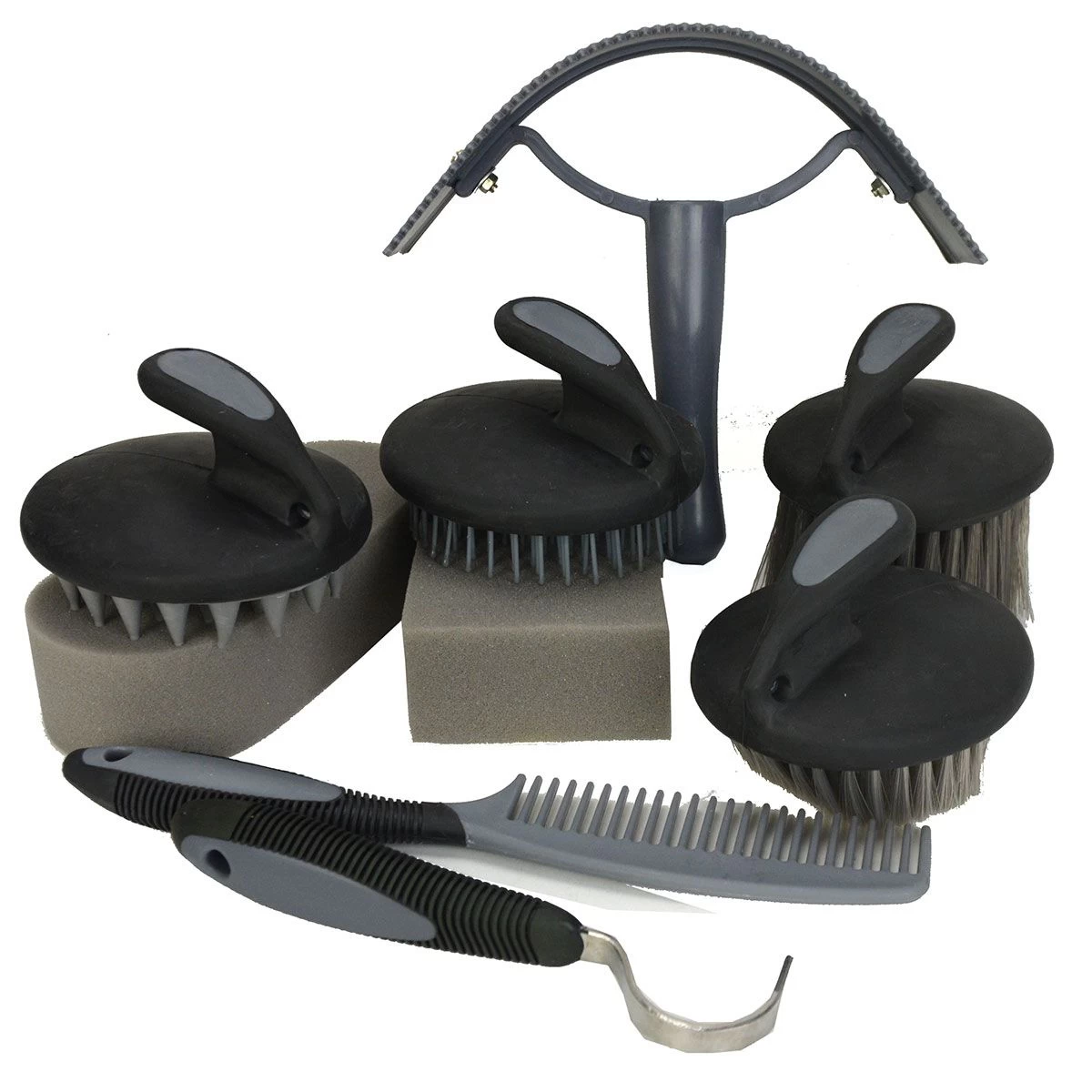 Zipper Lid Grooming Tote Bag With 10 Pc Tool Set 4 Zipper Lid Grooming Tote Bag With 10 Pc Tool Set - Image 2