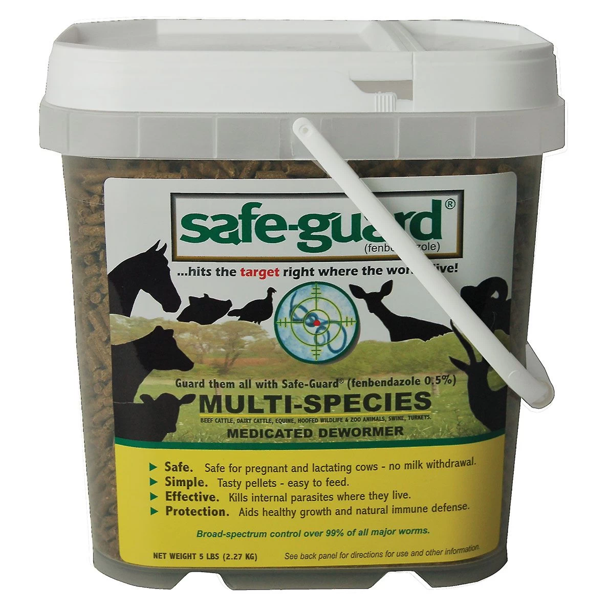 Merck-Safe Guard Multi-Species Dewormer 5 Lb 3 Merck-Safe Guard Multi-Species Dewormer 5 Lb