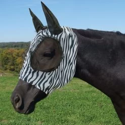 Country Pride Lycra Fly Mask Zebra Print